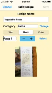 JustMyRecipes screenshot 3