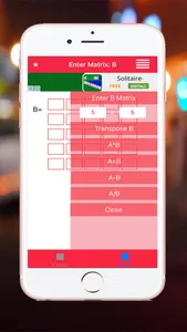 Multi dimention Matrix Calculator screenshot 0