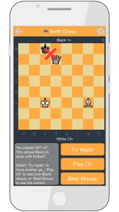 Swift Chess: Endgame Puzzles (Lite Version) screenshot 2