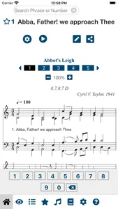 Favorite Hymns/Hymnals Premium screenshot 1