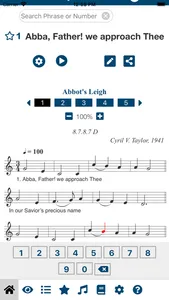 Favorite Hymns/Hymnals Premium screenshot 2