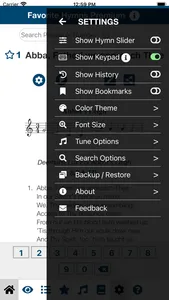 Favorite Hymns/Hymnals Premium screenshot 5