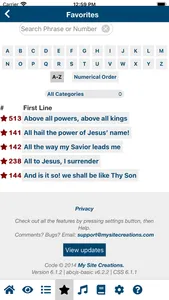 Favorite Hymns/Hymnals Premium screenshot 6