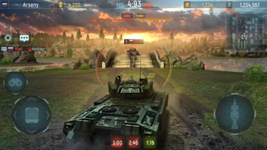 Modern Tanks: World of War PvP screenshot 1