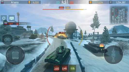 Modern Tanks: World of War PvP screenshot 3