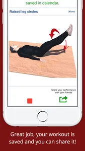 Cardio Core Challenge Stay Fit screenshot 3