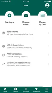 Evergreen Credit Union Mobile screenshot 2