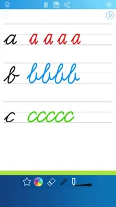 Handwriting Worksheets ABC 123 Educational Games For Children : Learn To Write The Letters Of The Alphabet In Script And Cursive screenshot 3