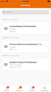 Werkbon app screenshot 3