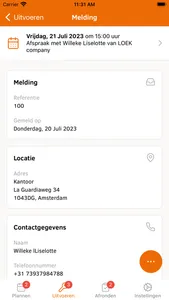 Werkbon app screenshot 4