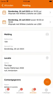 Werkbon app screenshot 6