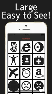 IcoMoon Cheatsheet - Icon Font with tagline screenshot 0