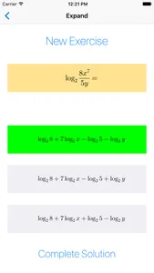 Logarithms screenshot 0