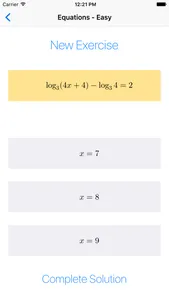 Logarithms screenshot 2