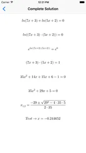 Logarithms screenshot 4