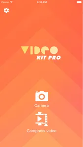 VideoKit - a toolkit for capturing video in small size or compressing your video library screenshot 0