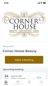 Corner House Beauty screenshot 0