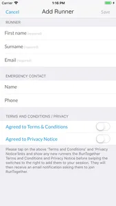 RunTogether Group Leader screenshot 3