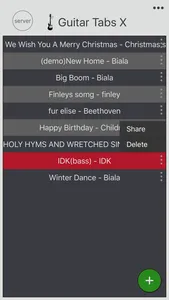 Guitar Tabs X - tabs editor screenshot 2