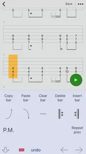 Guitar Tabs X - tabs editor screenshot 4