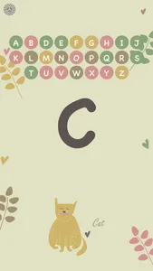 Abc - english alphabet with sounds and fun animals screenshot 1