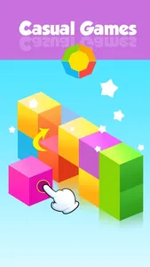 Block Puzzle -Drop rolling color blocks in crazy and happy 100 boards screenshot 1