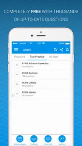 ASWB Practice test screenshot 0
