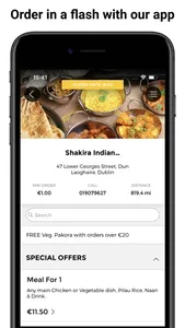 Shakira Indian Cuisine App screenshot 0