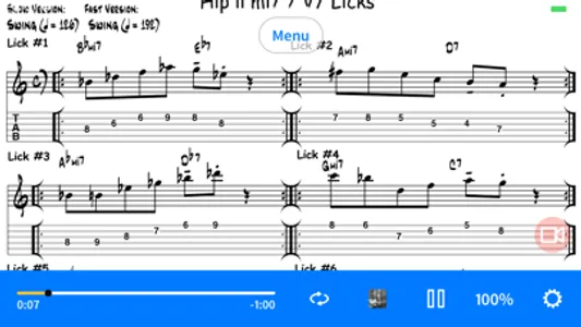 Hip Licks for Guitar (V1) screenshot 1