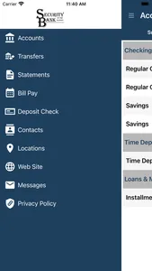 Security Bank of the Ozarks M screenshot 1