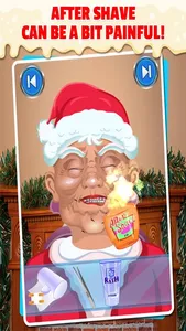 Santas Christmas Shaving Salon screenshot 3