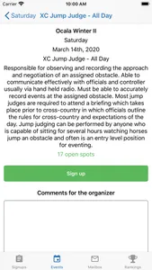 Eventing Volunteers screenshot 5