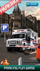 Ambulance Emergency Parking 3D - Real Heavy Car Driving Test Critical Mission screenshot 4