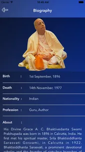 Srila Prabhupada Quotes screenshot 1