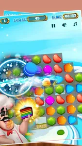 Candy Sugar Magic Match 3 screenshot 1