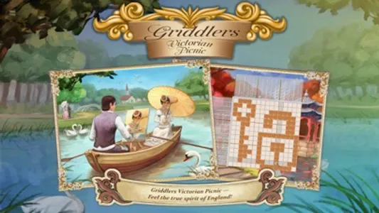 Griddlers Victorian Picnic HD Free screenshot 0