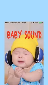 Lullabies - Baby Sound, Baby Cry, Baby Laugh , Kids Sounds ,Kids Voice screenshot 0