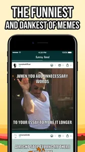 Funny Feed: Meme Generator App screenshot 1