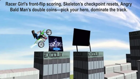 Dirt Bike Motocross Stunt Game screenshot 4