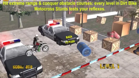 Dirt Bike Motocross Stunt Game screenshot 6