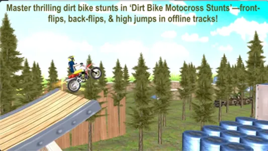 Dirt Bike Motocross Stunt Game screenshot 8