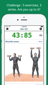 Upper Body Challenge Workout screenshot 1