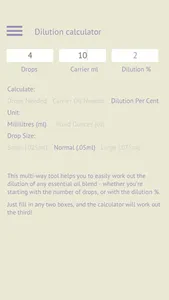 Essential Oil Blending Tool screenshot 3