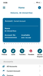 AUB Alhilal M-Bank for Mobile screenshot 1