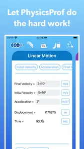 PhysicsProf - Smart Calculator screenshot 1