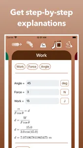 PhysicsProf - Smart Calculator screenshot 2