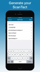 ScanTacts - QR Business Card screenshot 0