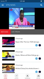 KTN News screenshot 2