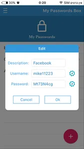 My Password Box screenshot 4