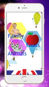 Basic First Words Educational For Toddlers And Preschool Children Teaching English Language screenshot 2